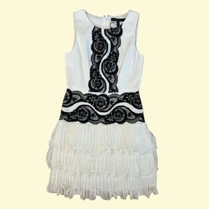 NWT BCBG Maxazria Nanette Ruffle Dress